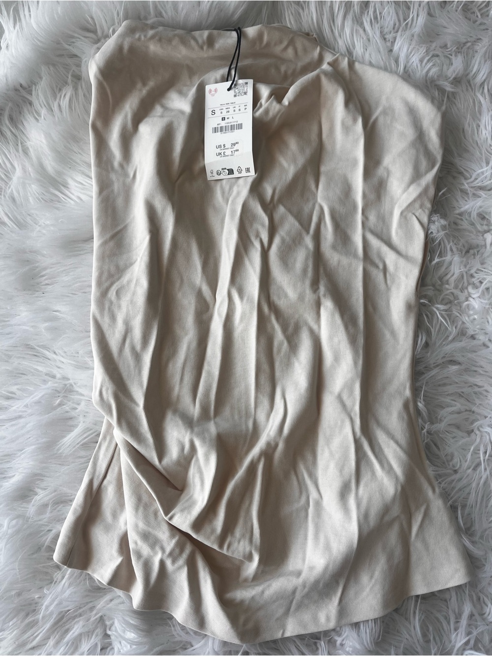 ZARA Sleeveless Draped Top - NWT NEW - Picture 2 of 2